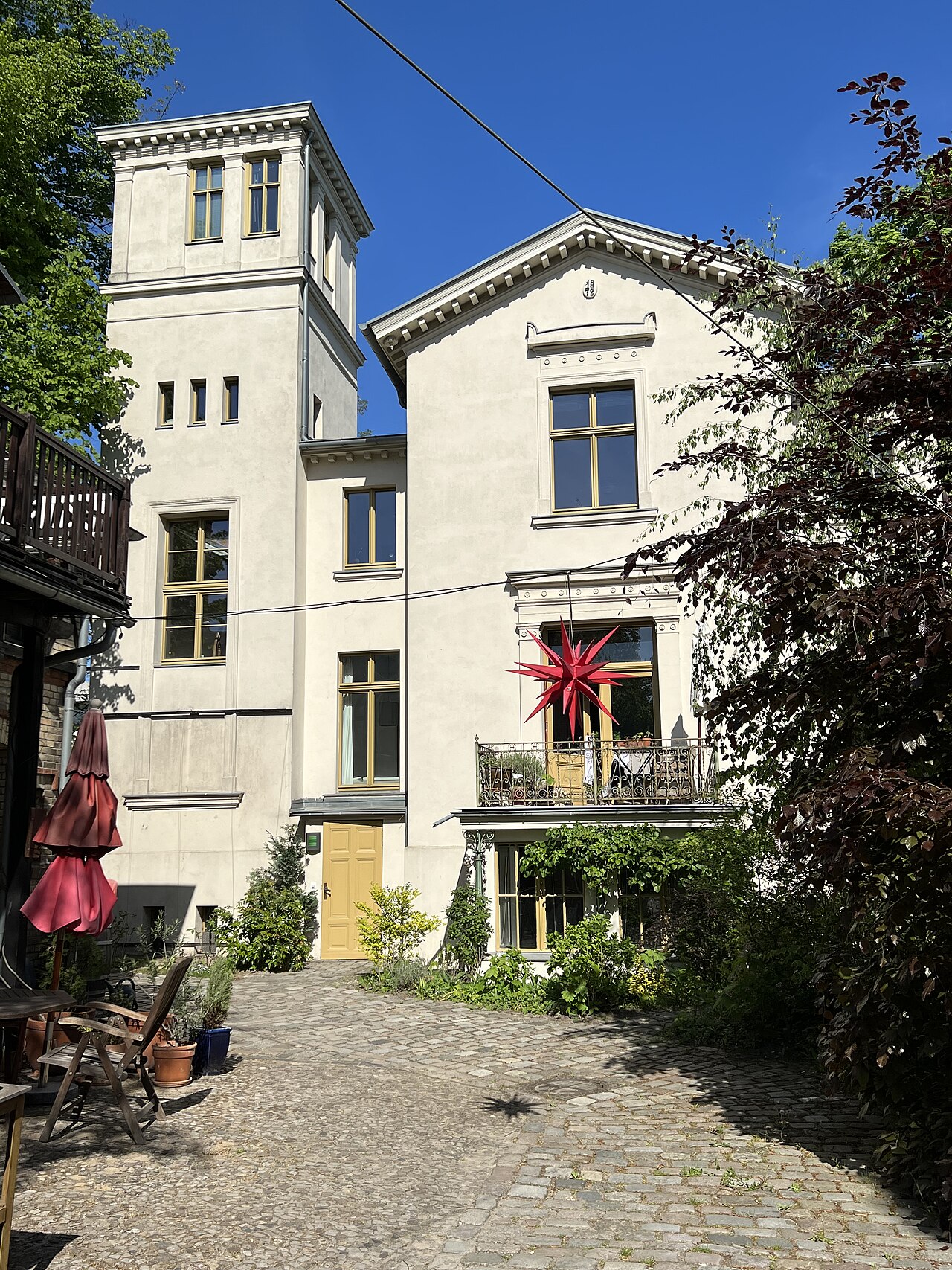 Villa Vendsyssel – Rückseite mit Turm